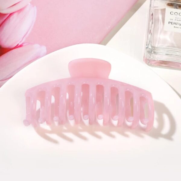 Pure pink claw clips - Image 6