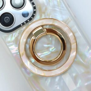 Magnetic phone grip holder Shell pattern design