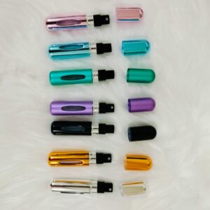5ml designer inspired perfume in refillable atomizer