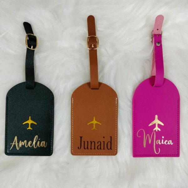 Personalize luggage tag