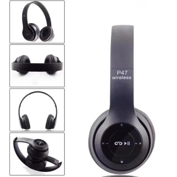 P47 foldable wireless bluetooth headphone - Image 7