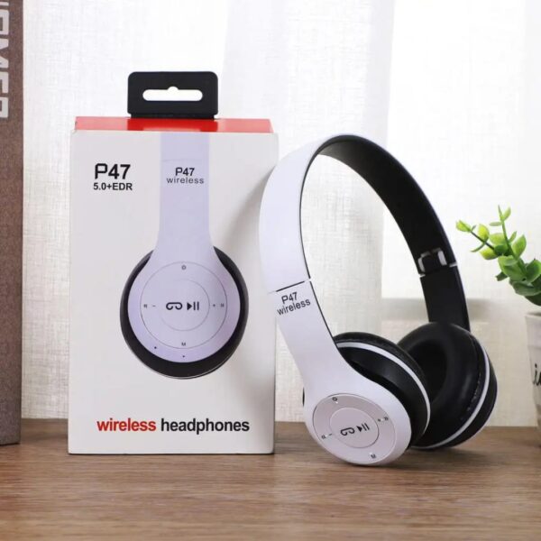 P47 foldable wireless bluetooth headphone - Image 6