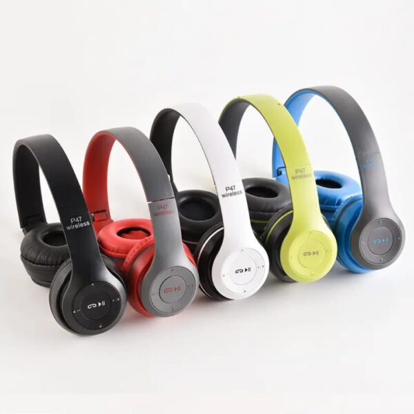 P47 foldable wireless bluetooth headphone - Image 3